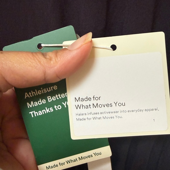 Halara Tummy Control Batwing Sleeve Flowy Midi Work Dress with Pockets XS - Picture 6 of 9